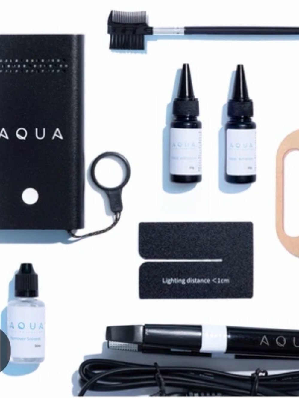 Aqua V light hair extension kit like brand new